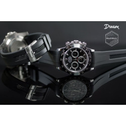 Rubber Strap DM106CD MeshMatic – Rubber B – Black