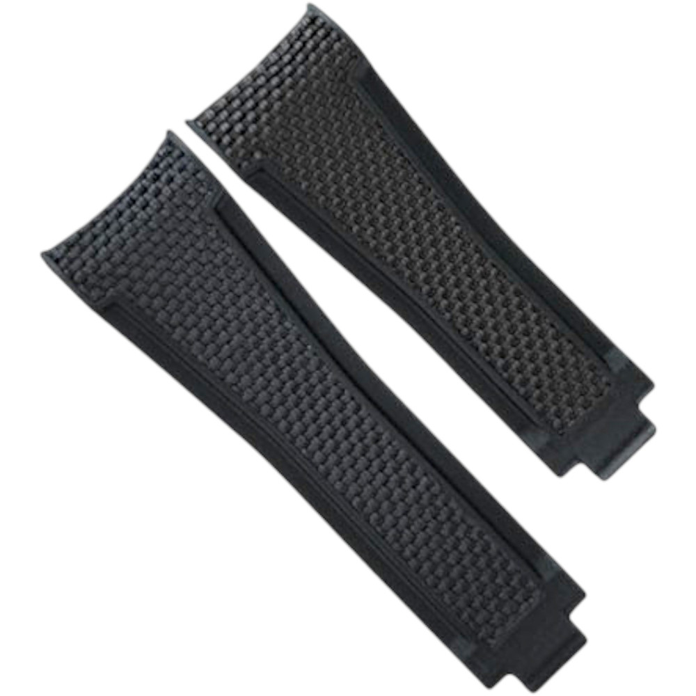 Rubber watch strap - Ballistic SwimSkin SK20CD - Rubber B - black