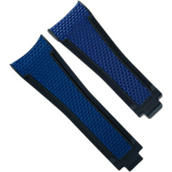 Horlogeband van rubber - Ballistic SwimSkin SK20CD - Rubber B - marineblauw