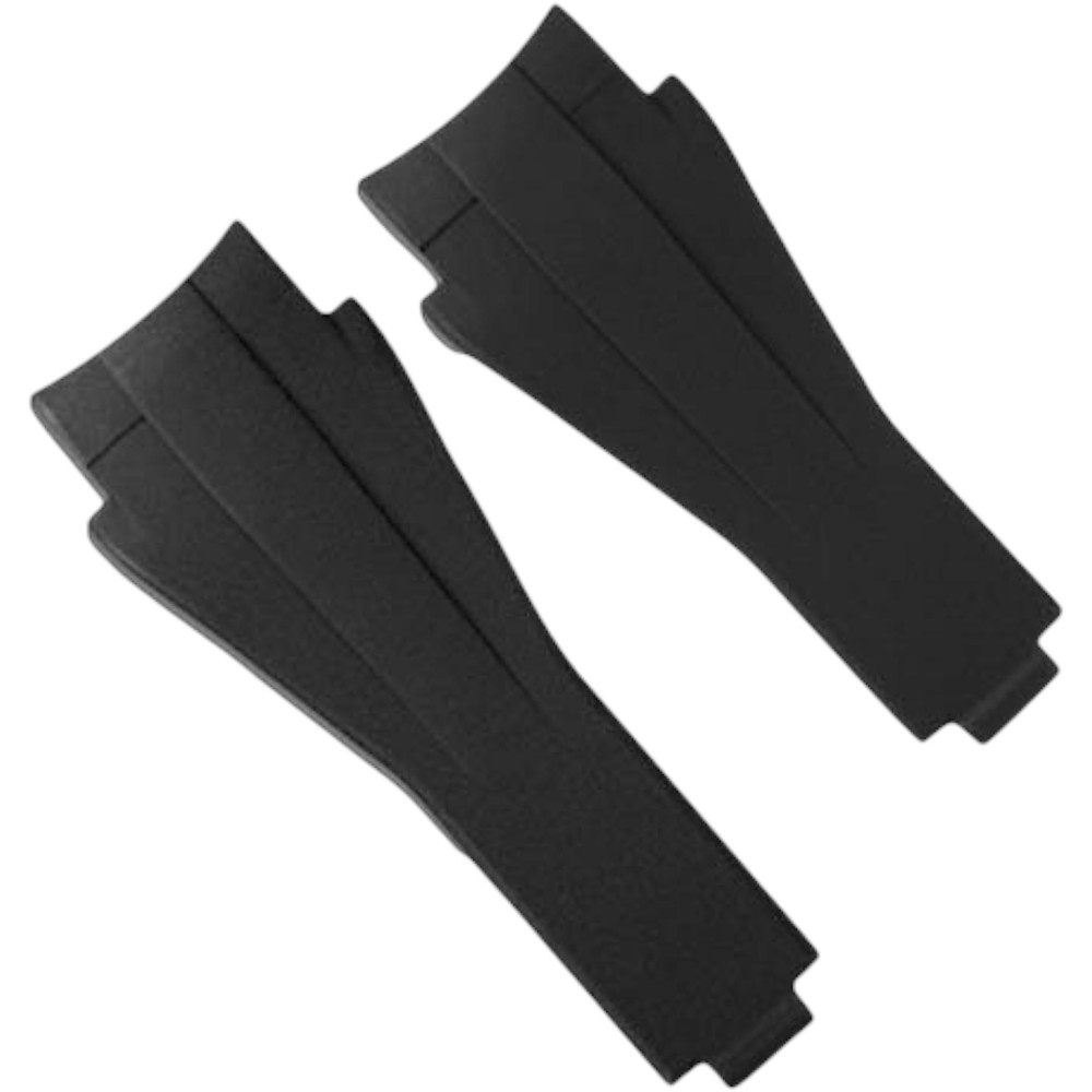 Rubber watch strap M108 - Rubber B - Black