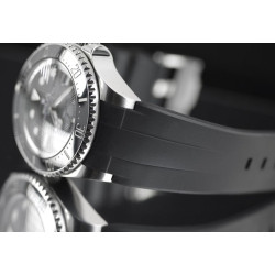 Bracelet en caoutchouc M207 - Rubber B - Noir