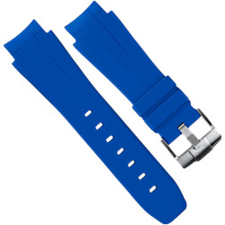 Bracelet en caoutchouc M207 - Rubber B - bleu pacifique