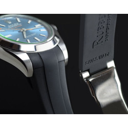 Horlogeband van rubber M115 – Rubber B – zwart