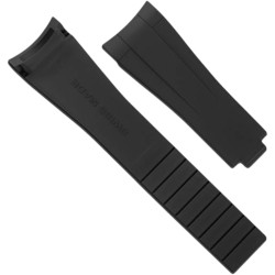 Horlogeband van rubber M115 – Rubber B – zwart