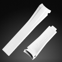 Horlogeband van rubber M115 – Rubber B – wit