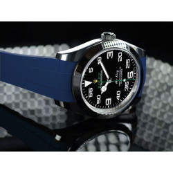 Bracelet en caoutchouc M115 – Rubber B – Bleu