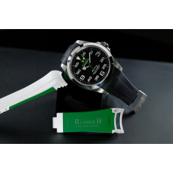 Horlogeband van rubber M215 – Rubber B – zwart