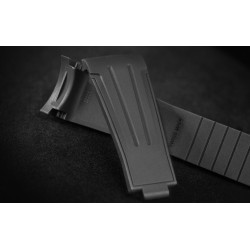 Horlogeband van rubber M111 – Rubber B – zwart