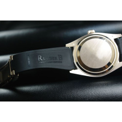 Horlogeband van rubber M222 – Rubber B – zwart