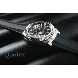 Rubber watch strap M222 – Rubber B – Black