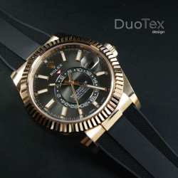 Bracelet en caoutchouc M222 – Rubber B – Noir