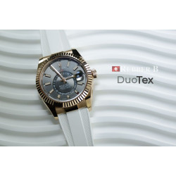 Rubber watch strap M222 – Rubber B – White