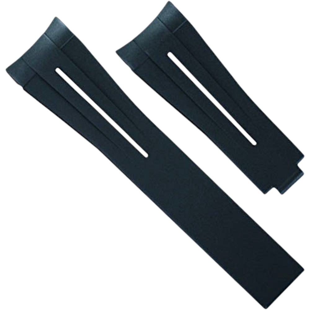 Bracelet en caoutchouc M105 – Rubber B – Noir ligne blanche