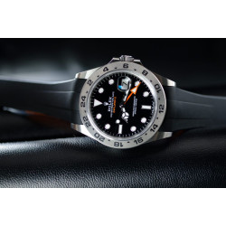 Rubber watch strap M205 – Rubber B – Black