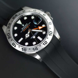 Rubber watch strap M225 – Rubber B – Black