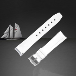 Bracelet en caoutchouc M141 – Rubber B – Blanc