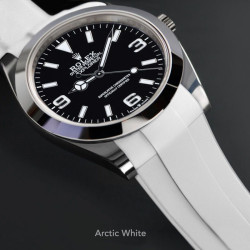 Bracelet en caoutchouc M141 – Rubber B – Blanc