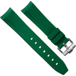 Rubber watch strap M236 – Rubber B – Green