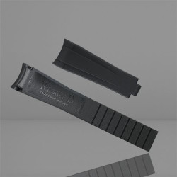 Rubber watch strap M216 – Rubber B – Black