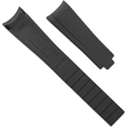 Rubber watch strap M216 – Rubber B – Black