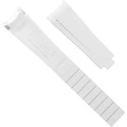 Horlogeband van rubber M216 – Rubber B – wit