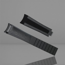 Bracelet en caoutchouc M216 – Rubber B – Noir Velours Tuxedo