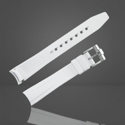 Bracelet en caoutchouc M316 – Rubber B – Blanc