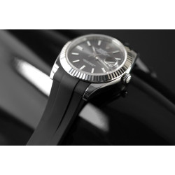 Rubber watch strap M236 – Rubber B – Black