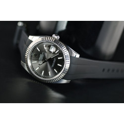 Rubber watch strap M236 – Rubber B – Black