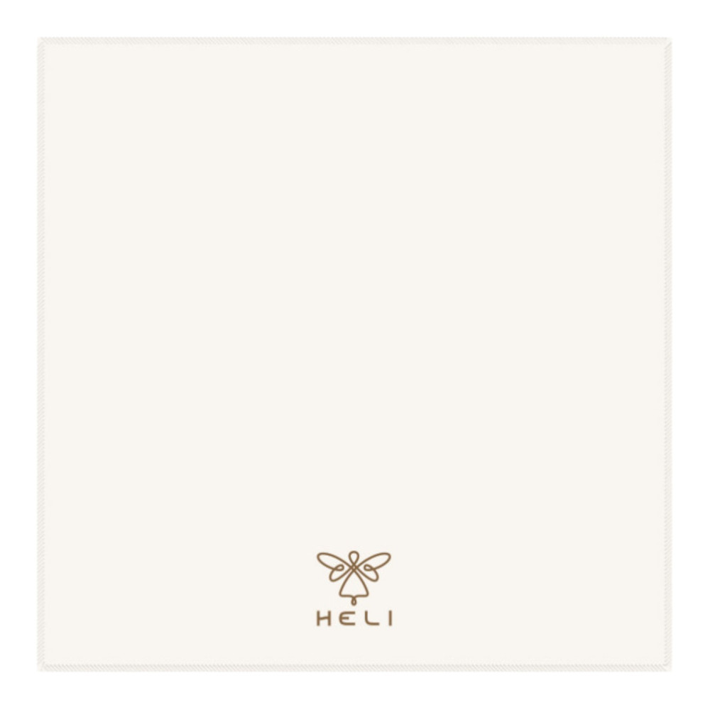 Heli - Chiffon de nettoyage pour montre en microfibres - 40 x 40 cm