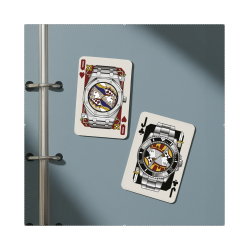 Steel Watches – Watchmaking-Inspired Playing Cards