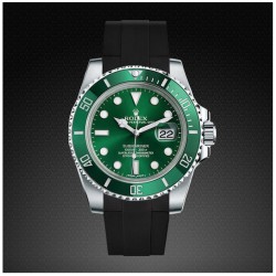 Bracelet en caoutchouc M104 – Rubber B – Noir