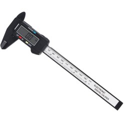 Digital Caliper 150 mm / 0.1 mm in Carbon Fiber