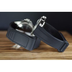 Rubber strap V113 Velcro Series – Rubber B – Black