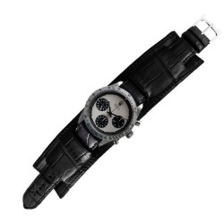 Bracelet Bund vintage en cuir d’alligator – Paul Newman Daytona