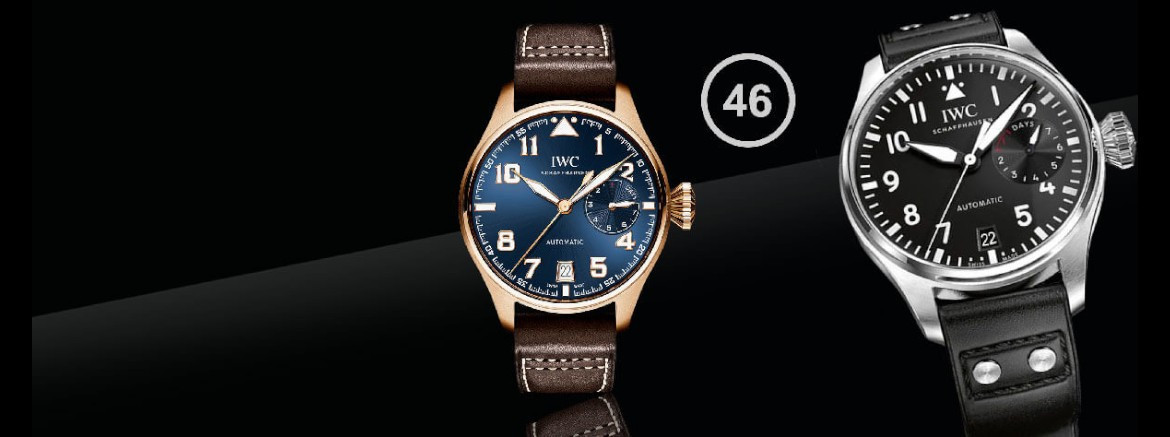 IWC Big Pilot 46mm horlogeband (22mm aanzetmaat)