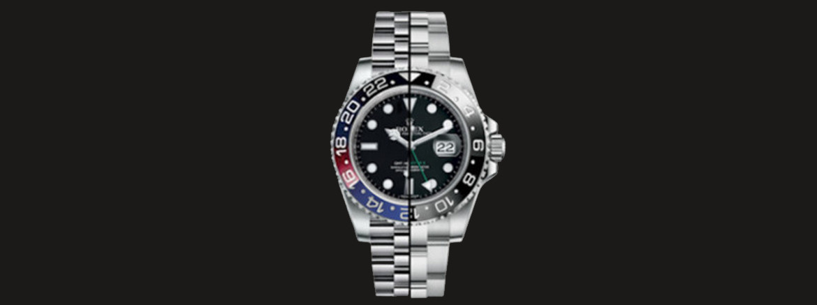 Horlogeband voor Rolex GMT-Master II met keramische lunette
