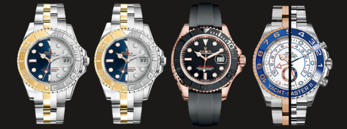 Horlogeband voor Rolex Yachtmaster