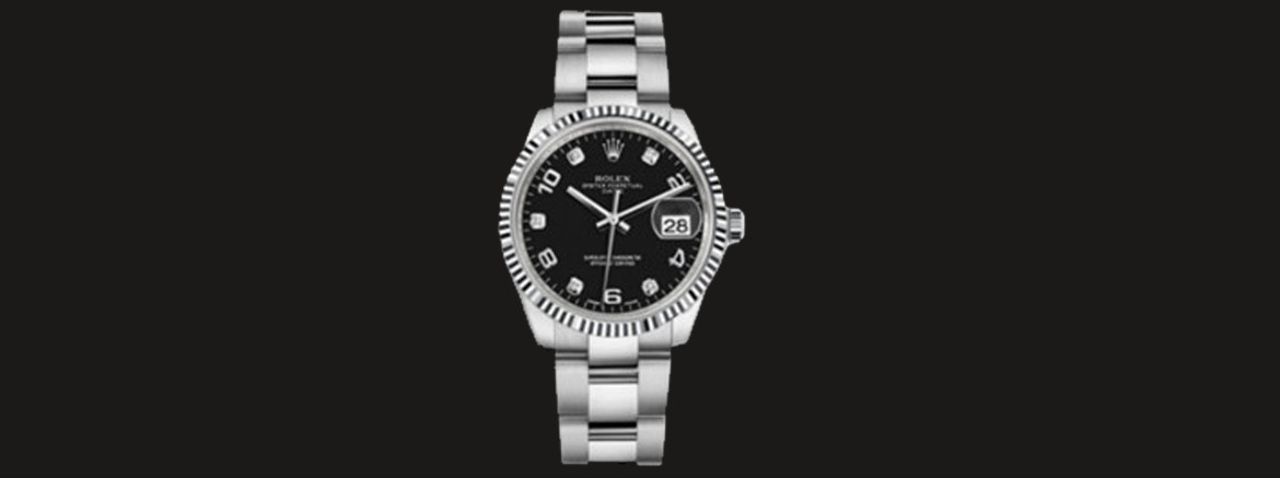 Horlogeband voor Rolex Oyster Perpetual Date 34mm