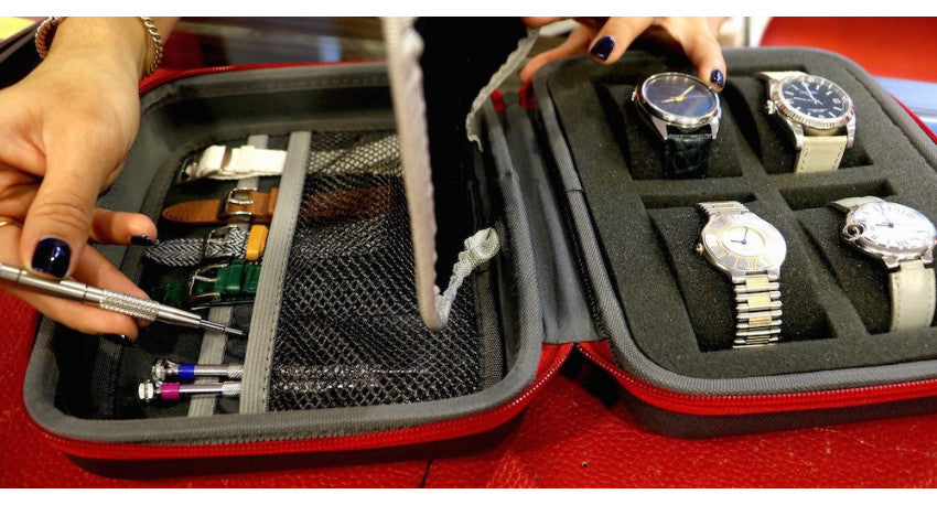 Travel Case for 4 watches! 