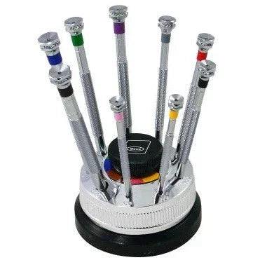 Jeu de 9 tournevis Beco anti-magnétique - outil horloger