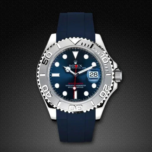 Bracelet en caoutchouc M103 – Rubber B – Bleu marine - vue 5