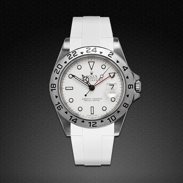 Bracelet en caoutchouc M103 – Rubber B – Blanc - vue 4