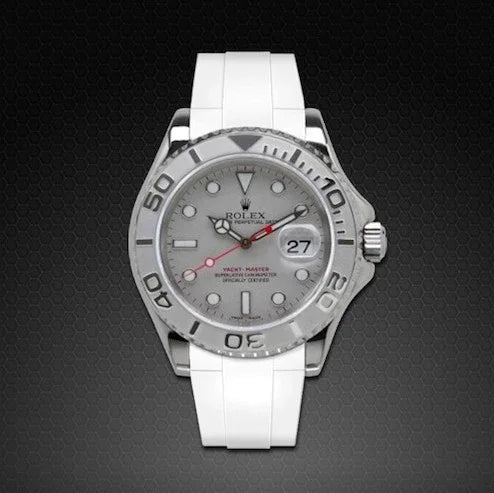 Bracelet en caoutchouc M103 – Rubber B – Blanc - vue 6