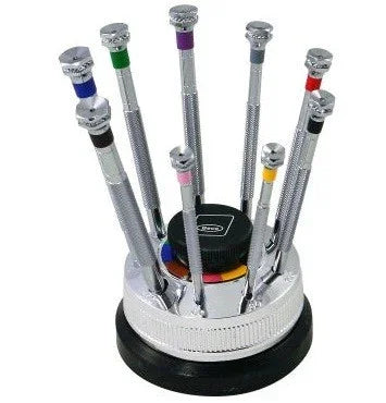 Jeu de 9 tournevis Beco - outil horloger