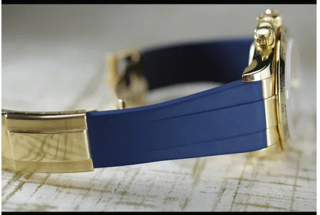 Bracelet en caoutchouc M101 – Rubber B – Bleu marine - vue 3