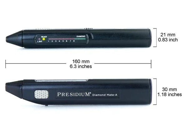 Testeur de diamant DiamondMate Presidium - détail