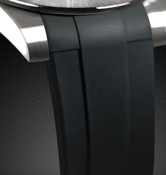 Bracelet en caoutchouc M106CD – Rubber B – Noir - vue 5