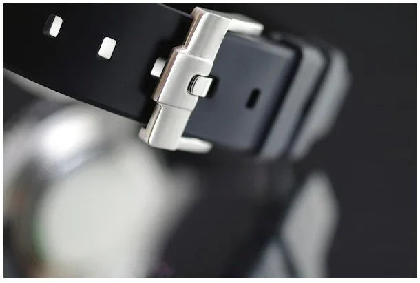 Bracelet en caoutchouc M106CD – Rubber B – Noir - vue 6