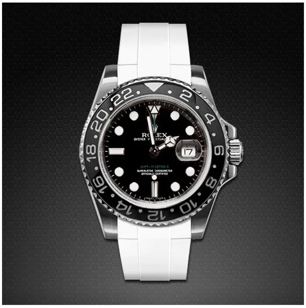 Bracelet en caoutchouc M106CD – Rubber B – Blanc - vue 3